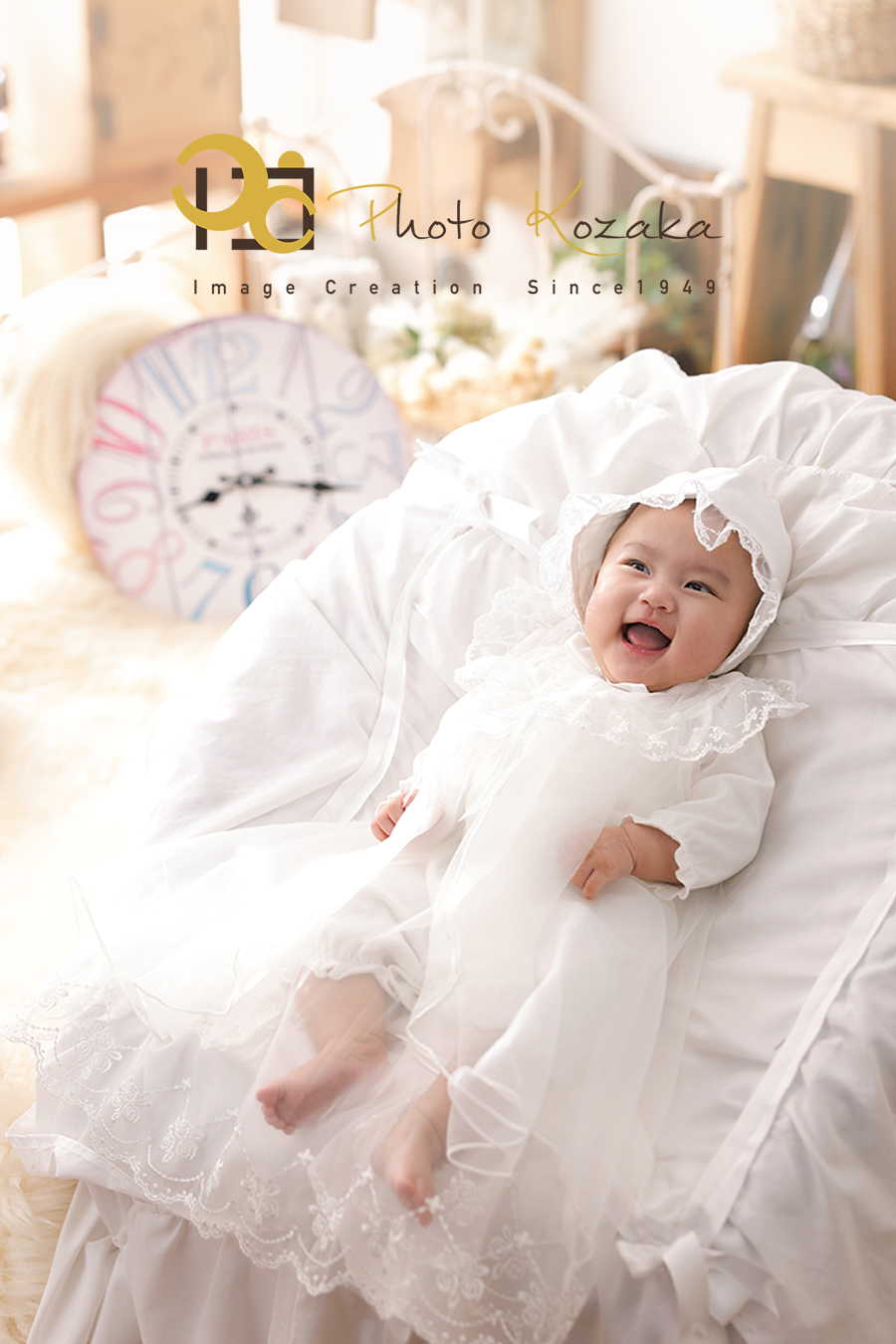 お宮参り撮影 洋装 金沢 フォトスタジオ