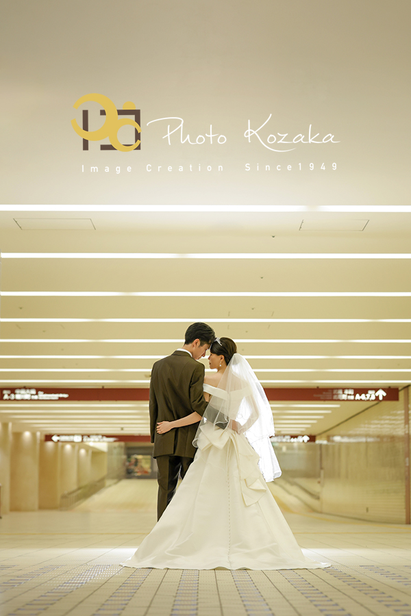 金沢駅 洋装フォトウェディング