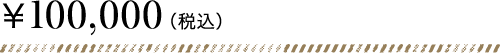 定価¥100,000（税込）